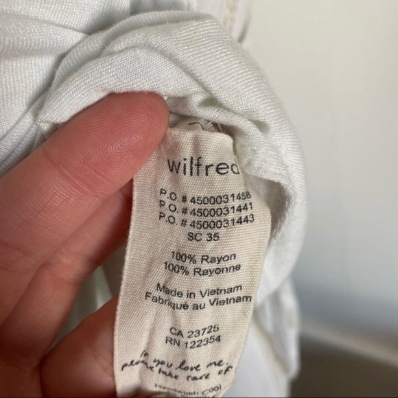 Wilfred • White Scoop Neck Tank Top - Picture 7 of 7